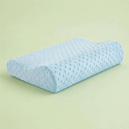 Orthopedic Cervical Memory Foam Pillow Bamboo Fabric