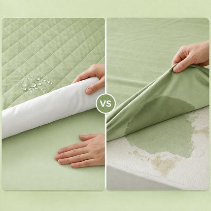 Thick Quilted Deep Pocket Waterproof Mattress Protector