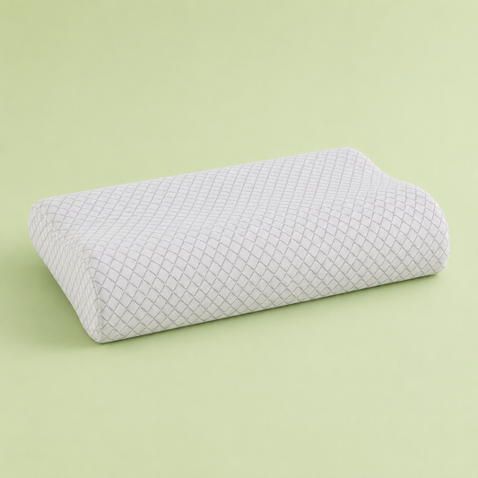 Orthopedic Cervical Memory Foam Pillow Bamboo Fabric
