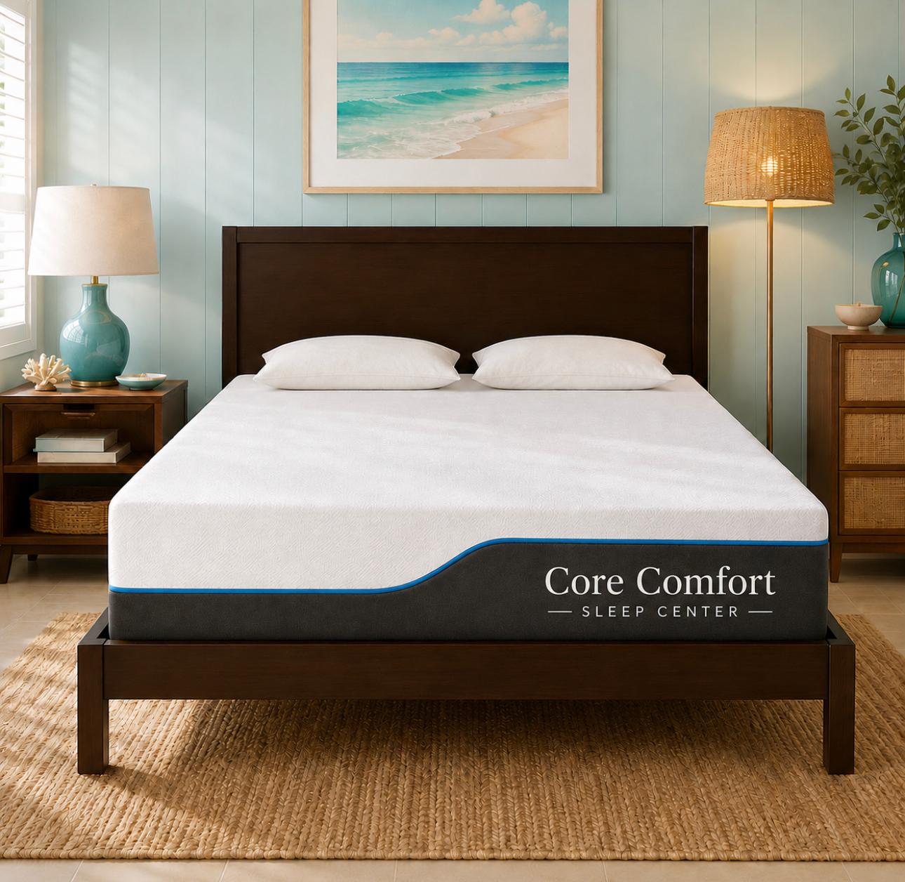 Extra Firm/Medium Firm Memory Foam Dual-Sided Reversible Mattress