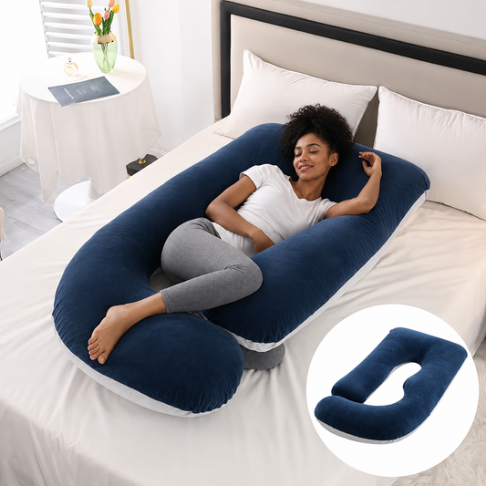 J-Shaped Body Pillow